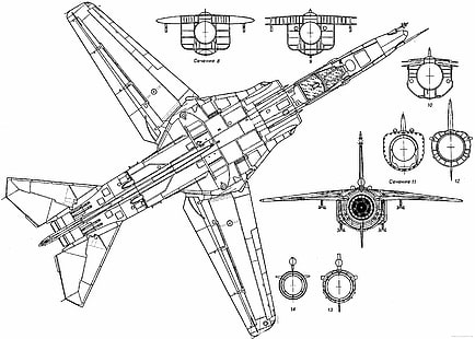 samolot, myśliwiec, odrzutowiec, mig, mig 27, wojskowy, samolot, rosyjski, Tapety HD HD wallpaper