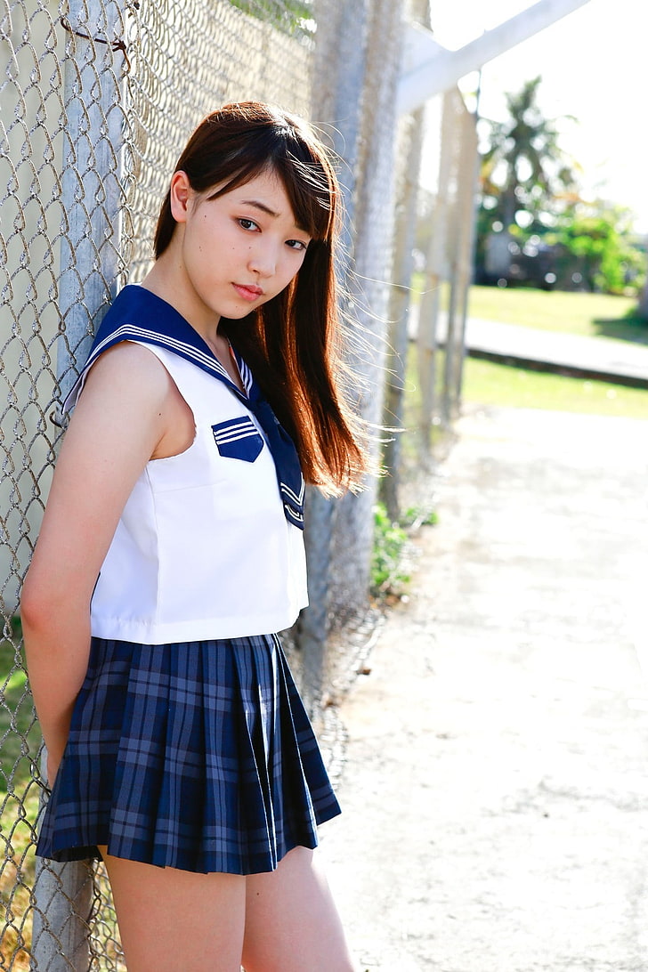 Mizuki Fukumura, Morning Musume, Wallpaper HD, wallpaper seluler