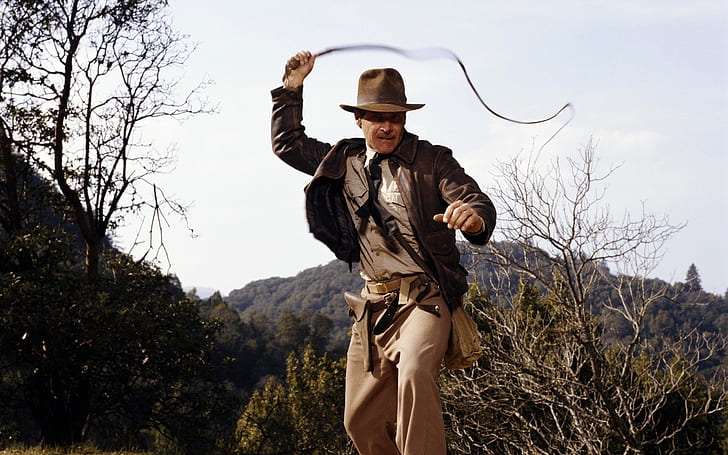 Harrison Ford como Indiana Jones, HD papel de parede