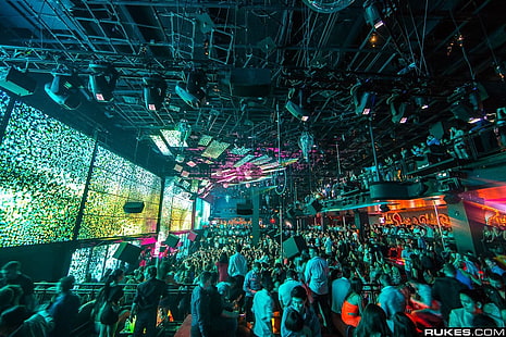 nightclubs, Las Vegas, HD wallpaper HD wallpaper