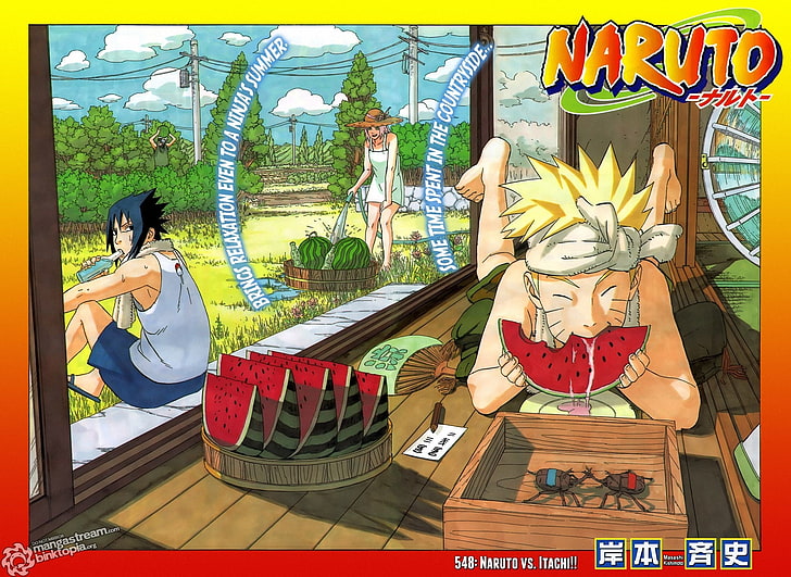 Haruno Sakura Uchiha Sasuke Wassermelonen Naruto Shippuden Manga uzumaki Naruto 1781x1300 Wallpape Anime Naruto HD Kunst, Uchiha Sasuke, Haruno Sakura, HD-Hintergrundbild