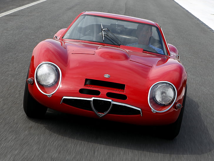 105, 1965, Alfa, Classic, Giulia, Race, Racing, Romeo, Supercar, TZ2, HD-Hintergrundbild