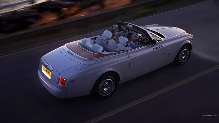 Rolls-Royce Phantom, auto, macchine britanniche, auto di lusso, coupé, Rolls-Royce Phantom Drophead, Cabriolet, Sfondo HD