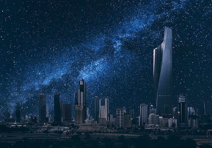 Cities, Kuwait City, Kuwait, HD wallpaper