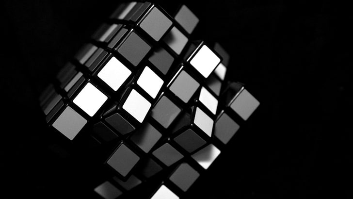 life, cube, block, box, 3d, square, HD wallpaper