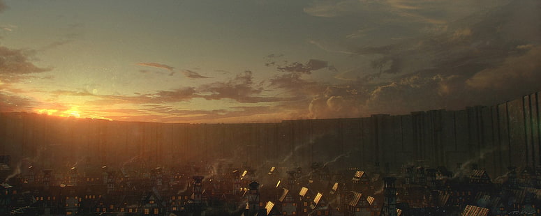 Аниме, Атака на Титан, HD обои HD wallpaper