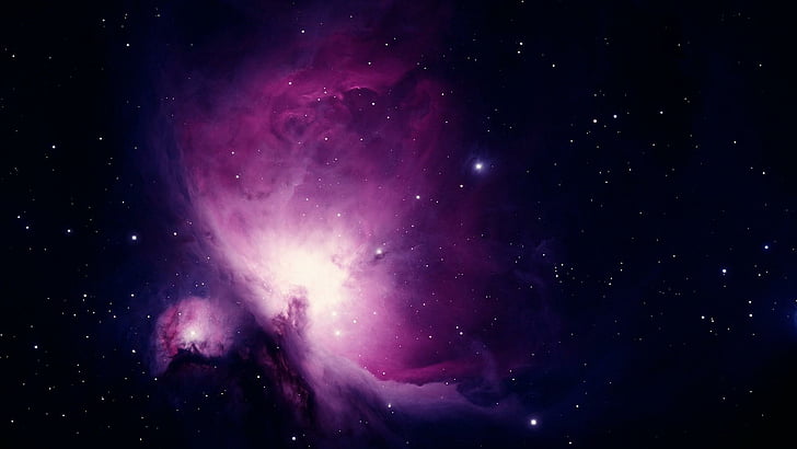 nebulosa, lila, orionnebula, universum, orion, nasa, galax, rymden, astronomi, stjärnor, yttre rymden, HD tapet