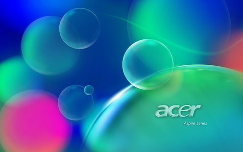 Acer Aspire Series, logo Acer, Komputer,, biru, acer, aspire, seri, Wallpaper HD HD wallpaper
