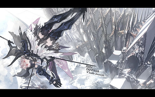 аниме, Pixiv Fantasia, HD обои HD wallpaper