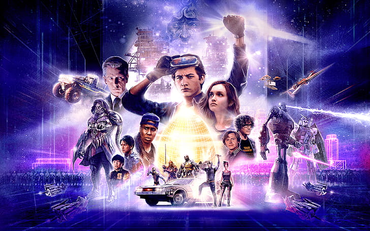 Ready Player One 2018 4K 8K, Ready, Player, 2018, One, HD wallpaper