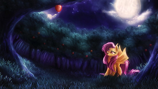 TV-show, My Little Pony: Friendship is Magic, Fluttershy (My Little Pony), My Little Pony, HD tapet HD wallpaper
