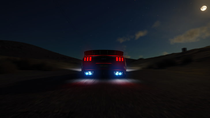Ford Mustang GT, The Crew, samochód, nitro, Tapety HD