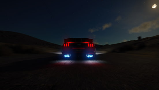 Ford Mustang GT, a tripulação, carro, nitro, HD papel de parede HD wallpaper