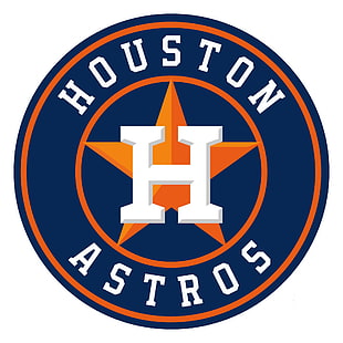 Houston Astros, Logotype, Major League Baseball, mlb, HD tapet HD wallpaper