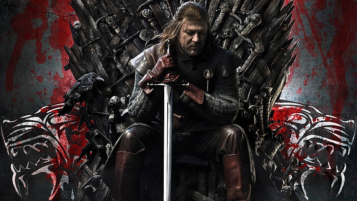 Juego de tronos, Ned Stark, Sean Bean, Fondo de pantalla HD