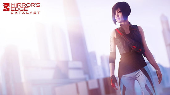 Mirror's Edge Catalyst, gry wideo, Mirror's Edge, Faith Connors, Tapety HD HD wallpaper
