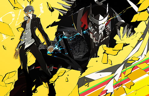 Gra wideo, Persona 4 Golden, Persona 4, Yu Narukami, Tapety HD HD wallpaper