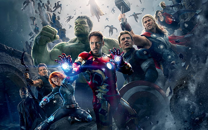Avengers Age of Ultron, Avengers, Ultron, Fond d'écran HD