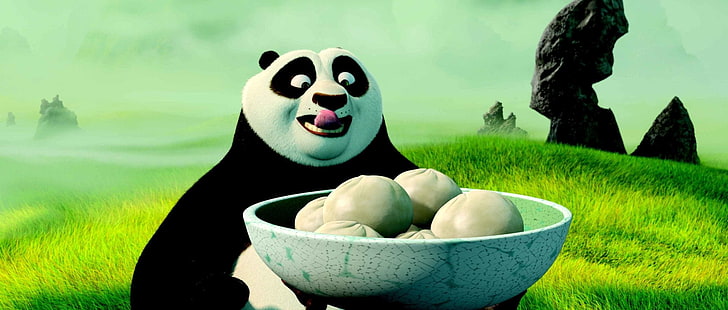 Kung Fu Panda, Kung Fu Panda 3, Po (Kung Fu Panda), Tapety HD