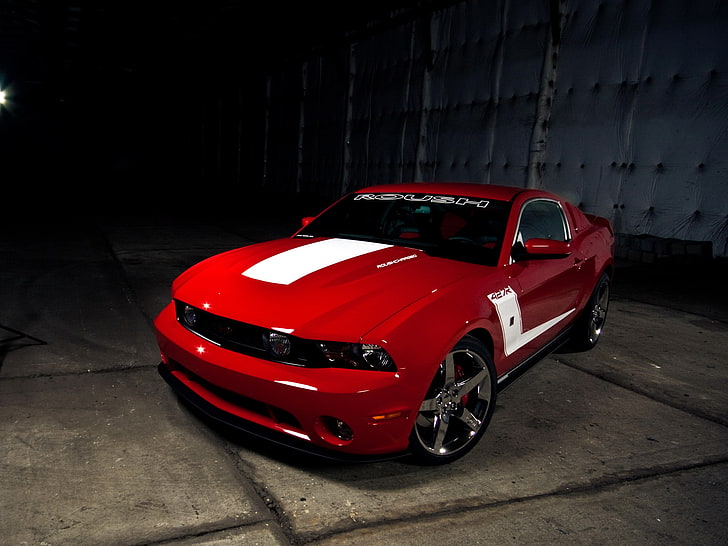 2010, 427r, ford, muscle, mustang, roush, HD wallpaper