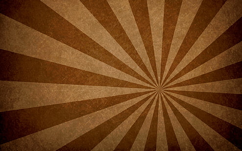 Brown Retro, braune Streifentapete, Zusammenfassung, Braun, HD-Hintergrundbild HD wallpaper