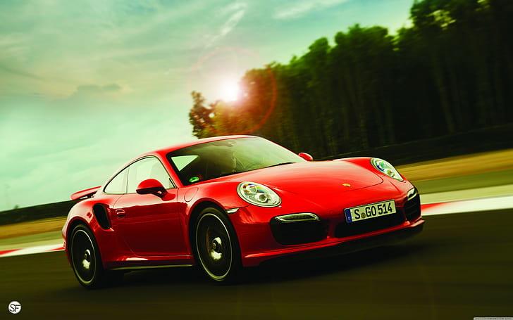 Porsche 911 Carrera S, Porsche 911, car, vehicle, red cars, HD wallpaper