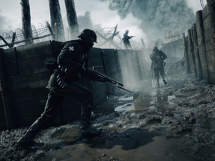 전쟁, 전장 1, 제 1 차 세계 대전, EA DICE, 비디오 게임, 군인, HD 배경 화면
