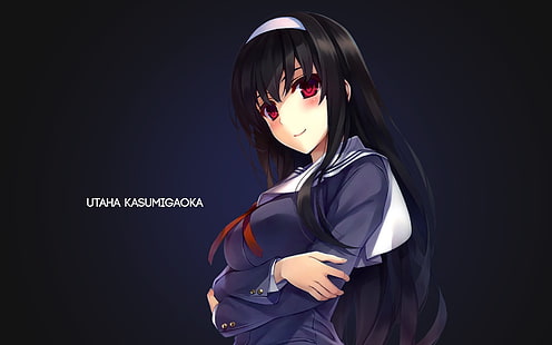 Saenai Heroine no Sodatekata, anime girls, Kasumigaoka Utaha, Sfondo HD HD wallpaper