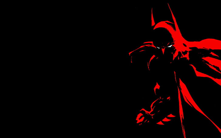 Black Batman HD, cartoon/comic, black, batman, HD wallpaper |  Wallpaperbetter