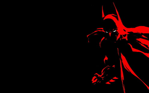 Black Batman HD, cartone animato / fumetto, nero, batman, Sfondo HD HD wallpaper