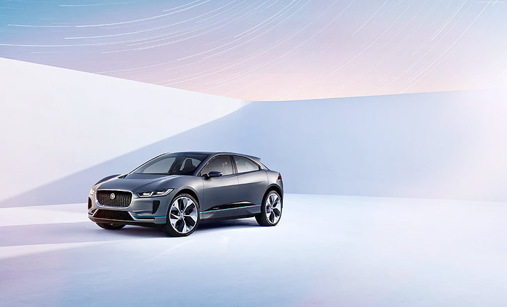 suv, Jaguar I-pace, samochody elektryczne, LA Auto Show 2016, Tapety HD