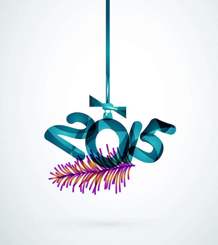 New Year Greeting Ecards 2015 BG, new year, new year 2015, greeting, ecards, 2015, HD wallpaper