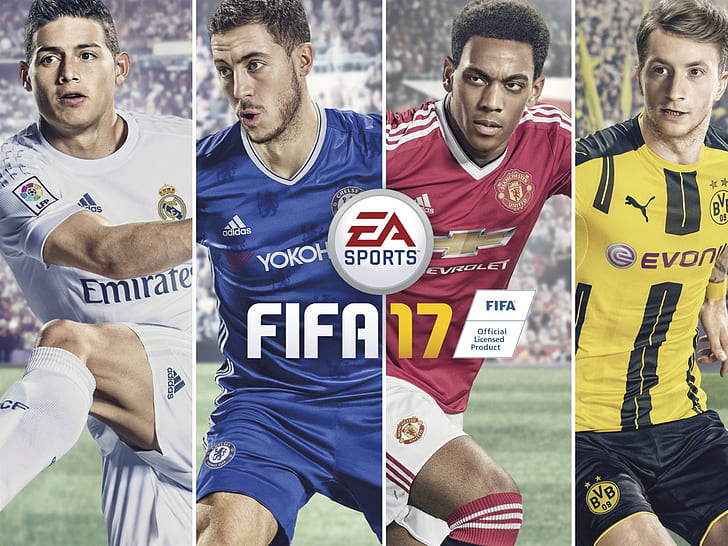 FIFA 17 EA games, FIFA 17, EA, Игры, HD обои