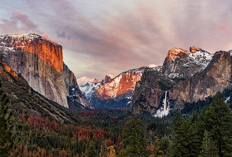 Taman Nasional Yosemite, El Capitan, 4K, Lembah Yosemite, Wallpaper HD HD wallpaper