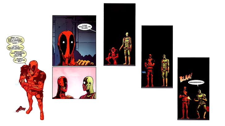 Deadpool HD, cartoon/comic, deadpool, HD wallpaper