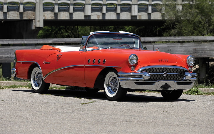 red vintage old cars buick antique 1920x1200  Aircraft Antique HD Art , red, Vintage, HD wallpaper