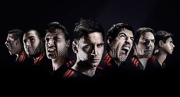 วอลเปเปอร์นักกีฬาชาย 7 คน, ฟุตบอล, ผู้เล่น, Dani Alves, ฟุตบอลโลก, Philipp Lahm, Mesut Özil, Karim Benzema, Luis Suarez, Oscar dos Santos Emboaba Junior, Leo Messi, วอลล์เปเปอร์ HD HD wallpaper