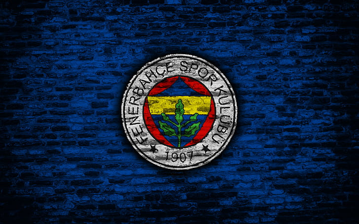 Fútbol, ​​Fenerbahçe S.K., Emblema, Logotipo, Fondo de pantalla HD