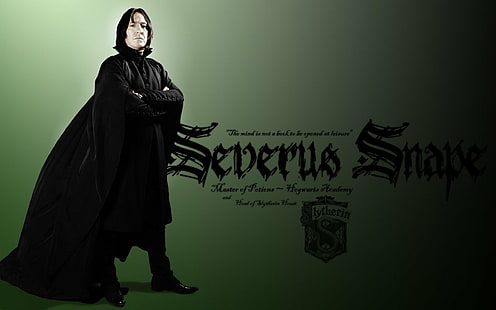 Alan, Harry, Potter, Rickman, Severus, Snape, HD-Hintergrundbild HD wallpaper