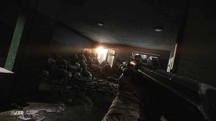 Jeu de guerre, Escape from Tarkov, jeu de tir à la première personne, jeux vidéo, Fond d'écran HD
