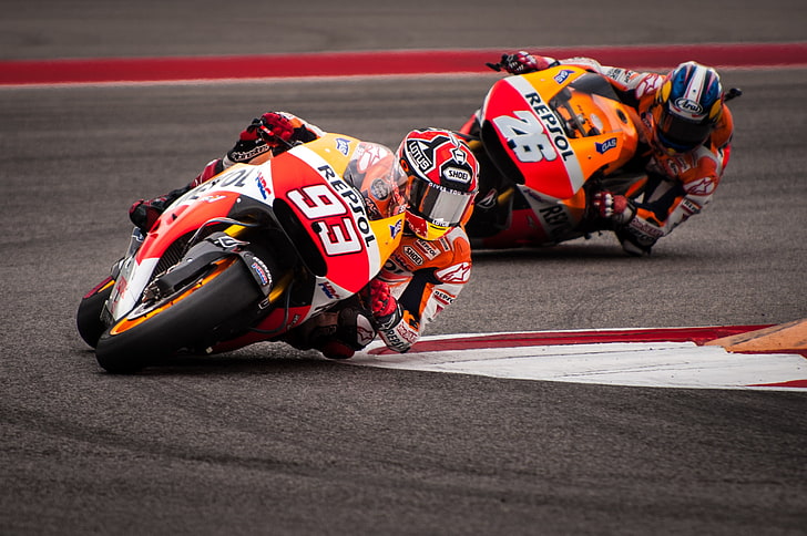 MotoGP, Texas, กีฬาผาดโผน, สหรัฐอเมริกา, Elroy, Marc Marquez, 2014 Red Bull Grand Prix, Circuit Of The Americas, Dani Pedrosa, วอลล์เปเปอร์ HD