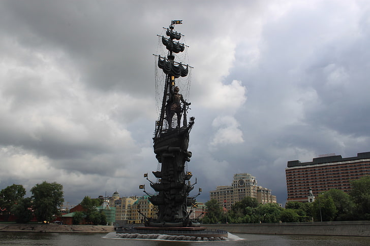 king monument moscow russian federation peter 1 4752x3168  Architecture Monuments HD Art , Monument, King, HD wallpaper