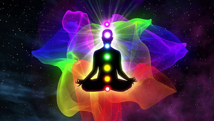 colore, gamma, meditazione, chakra, aura, Sfondo HD