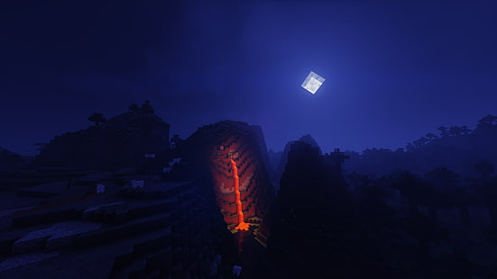 Minecraft, gry wideo, shadery, Tapety HD HD wallpaper