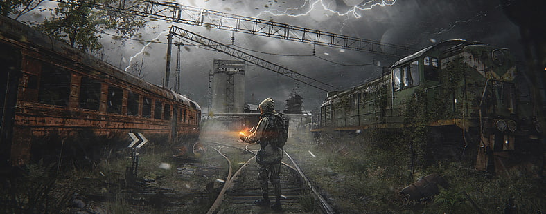 Pavel Bondarenko, Video Game Art, gry wideo, S.T.A.L.K.E.R. 2, Tapety HD HD wallpaper