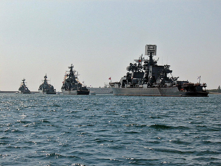 4000x3000, black sea, fleet, military, navy, red, russia, russian, star, HD wallpaper