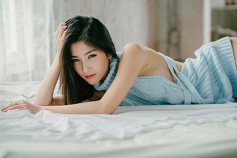 Atita Wittayakajohndet, Ohly, modell, asiatisk, Thailand modell, HD tapet HD wallpaper