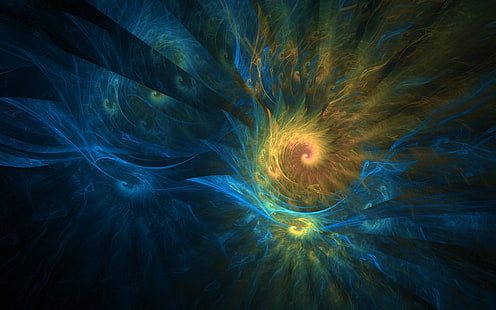 Fibonacci, Fraktale, Spiralen, HD-Hintergrundbild HD wallpaper