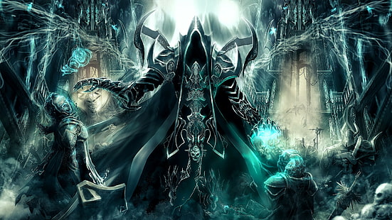 sanat eseri, video oyunları, Diablo III, Diablo 3: Reaper of Souls, HD masaüstü duvar kağıdı HD wallpaper