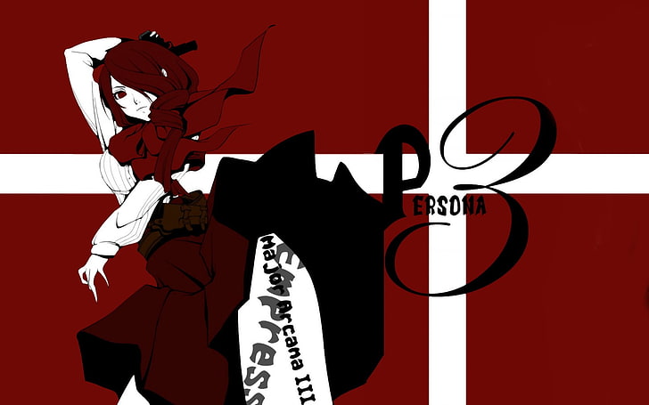 Seri Persona, Persona 3, video game, gadis-gadis anime, Wallpaper HD